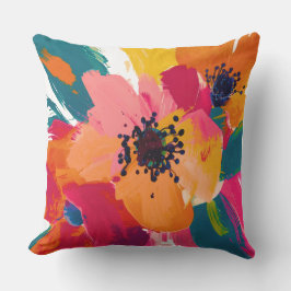 Colorful Blooms Pillow for Any Occasion  アウトドアクッション