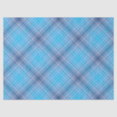 Colorful Blue Winter Spring Summer Stripes Pattern 薄葉紙 (正面)