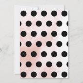 Colorful Boba Bubble Tea Party Girl Birthday 招待状 (裏面)