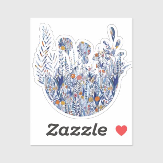 Colorful Bold Garden Mix シール (シート)