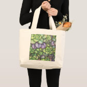 Colorful Botanical Illustration Tote Bag ラージトートバッグ (正面(商品))