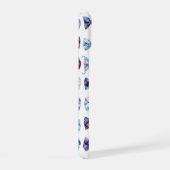 Colorful Bow Tie Pattern Phone Case iPhone 15ケース (右側面)