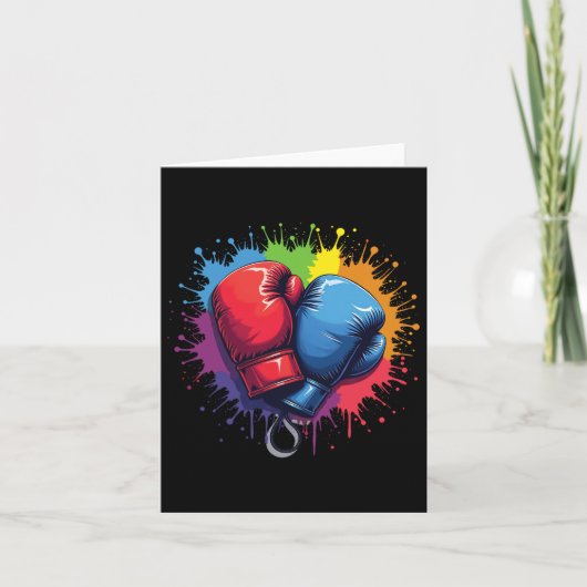 Colorful Boxing Gloves カード (正面)