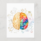 Colorful Brain - Science And Art - Neuroscience Ne (裏面)