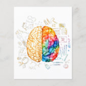 Colorful Brain - Science And Art - Neuroscience Ne (正面)