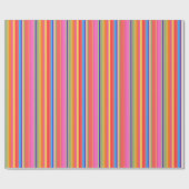 Colorful Bright Modern Christmas  ラッピングペーパー (フラット)