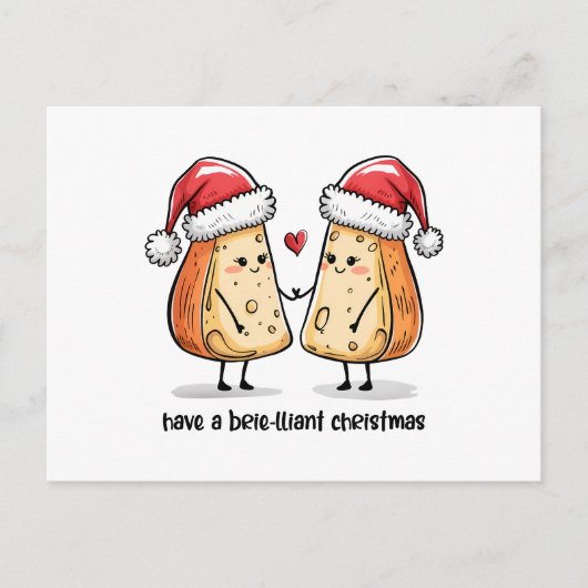 Colorful Brilliant Christmas ポストカード (正面)