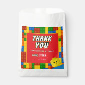 Colorful Builder Creative Kids Birthday Treat Sack フェイバーバッグ (正面)