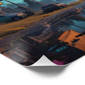 colorful butterfly ポスター (コーナー)