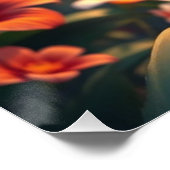 colorful butterfly art ポスター (コーナー)