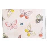 Colorful Butterfly Pillowcase 枕カバー (正面)
