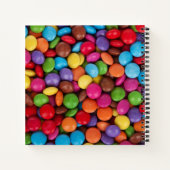 Colorful Button Candy ノートブック (裏面)