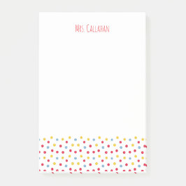 Colorful Buttons Post-It Notes ポストイット