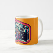 Colorful Camera Mug. コーヒーマグカップ (正面右)