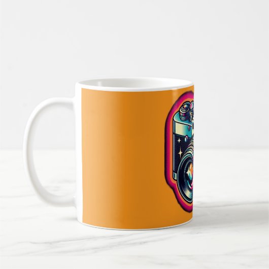 Colorful Camera Mug. コーヒーマグカップ (左)