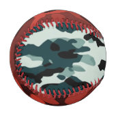 Colorful Camo 野球ボール (正面左)