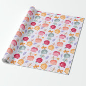 Colorful Candy Apples Wrapping Paper ラッピングペーパー (アンロールド)