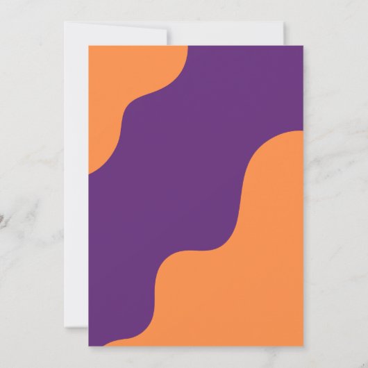 Colorful Candy Monsters Kids Halloween Invite 招待状 (裏面)