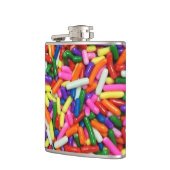 Colorful Candy Sprinkles Quirky フラスク (左)