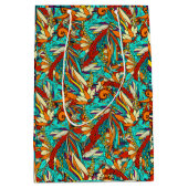 Colorful caribbean Edition  Packpapier Blatt Mittl ミディアムペーパーバッグ (正面)