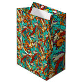 Colorful caribbean Edition  Packpapier Blatt Mittl ミディアムペーパーバッグ (正面アングル)