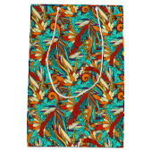 Colorful caribbean Edition  Packpapier Blatt Mittl ミディアムペーパーバッグ (裏面)
