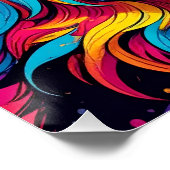 Colorful cat ポスター (コーナー)