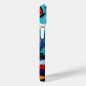 Colorful Cat and Butterfly   Case-Mate iPhoneケース (裏面 / 右)