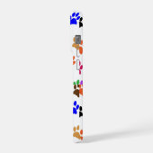 colorful cat paws phone case iPhoneケース (左側面)