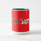 Colorful Cavalier Parade ツートーンマグカップ (中央)