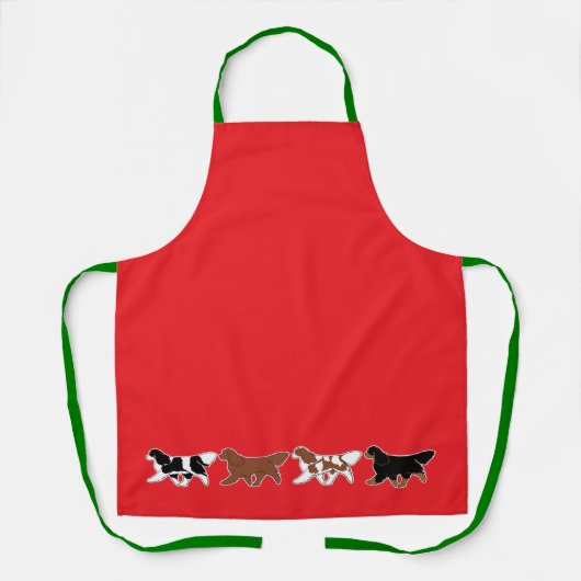 Colorful Cavaliers エプロン (正面)