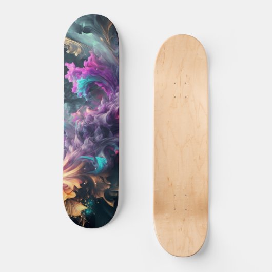 Colorful Celestial Skateboard スケートボード (正面)