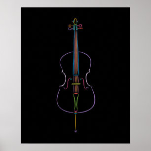 Colorful Cello ポスター