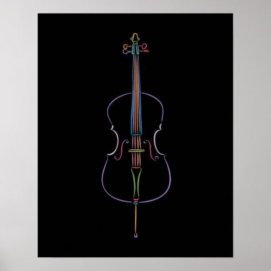 Colorful Cello ポスター (正面)