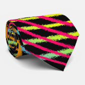 Colorful Chaos Fun Art Tie ネクタイ (ロール)