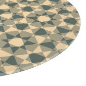 Colorful Checker Diamond Plaid Pattern カッティングボード (角)