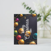 Colorful Christmas - Cartes Pour Fêtes Annuelles シーズンポストカード (スタンド正面)