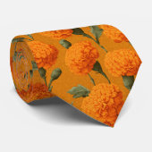 Colorful Christmas Gift For Husband Carnation Flow ネクタイ (ロール)