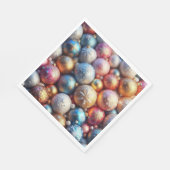 Colorful Christmas napkins! スタンダードランチョンナプキン (角)