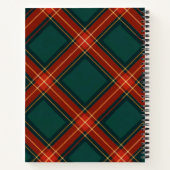 Colorful Christmas Notebook – Festive Winter Desig ノートブック (裏面)