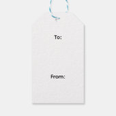 Colorful Christmas Ornaments ギフトタグ (裏面)