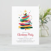Colorful Christmas Party 招待状 (スタンド正面)