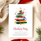 Colorful Christmas Party 招待状