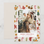 Colorful Christmas & Seasonal Items Photocard シーズンカード (正面/裏面)