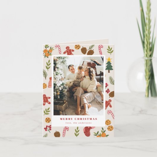 Colorful Christmas & Seasonal Items Photocard シーズンカード (正面)