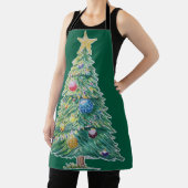 Colorful Christmas Tree エプロン (インサイチュ)