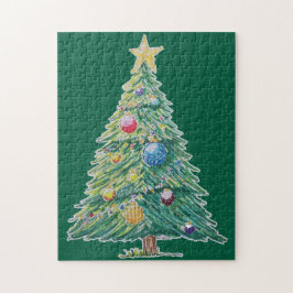 Colorful Christmas Tree ジグソーパズル