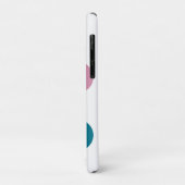 Colorful Circle Design – Fun Geometric Print Case-Mate iPhoneケース (裏面/左)