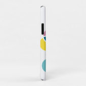 Colorful Circle Design – Fun Geometric Print Case-Mate iPhoneケース (裏面/右)