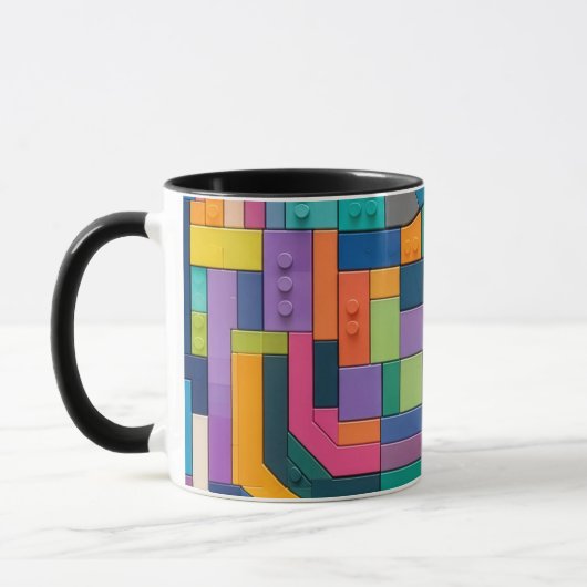 Colorful Circuitry マグカップ (左)